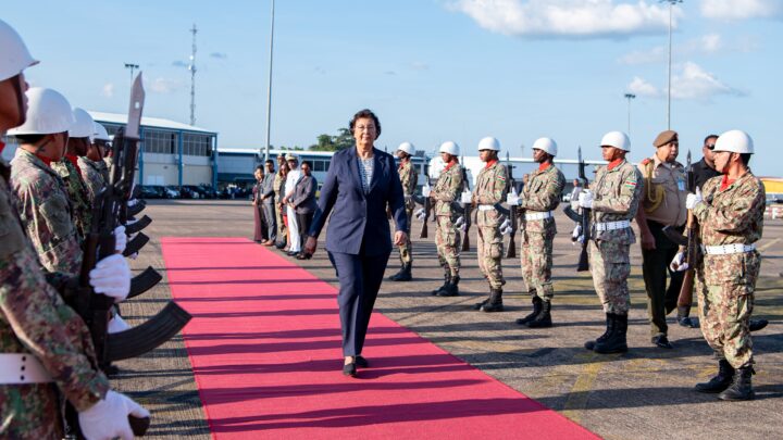 Afbeelding bij de officiële publicatie: President naar VS voor 81ste Algemene Vergadering Verenigde Naties