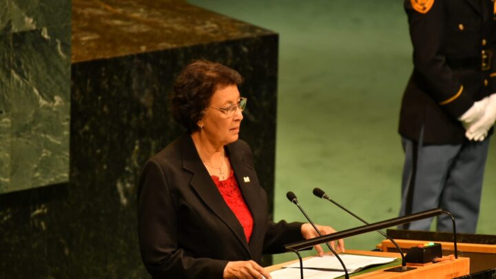 Afbeelding bij de officiële publicatie: Suriname roept in VN op tot dialoog en vreedzame oplossing van conflicten